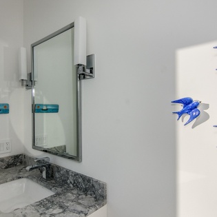 En suite bathroom