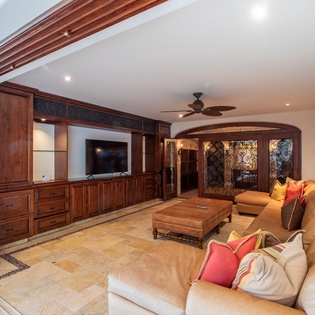 Spacious living area