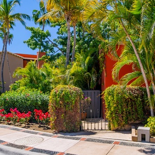 Exterior view of villa