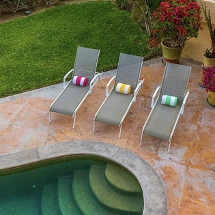 Lounge at the patio