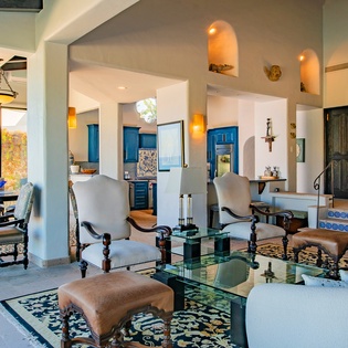 Spacious living area
