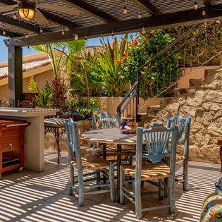 Patio dining