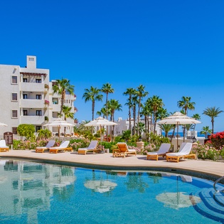 Poolside at Casa del Mar Golf Resort & Spa