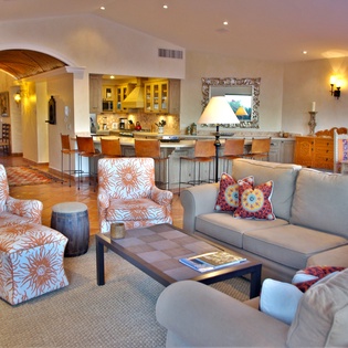 Spacious living area