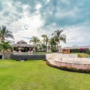Lawn and Community pool area