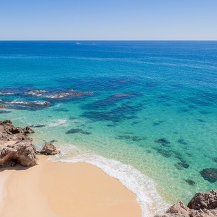 Beachfront views