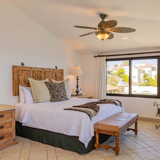 Wake up to sweeping coastal views and desert hills framing your mornings in this serene retreat with handcrafted furnishings and soothing natural light.