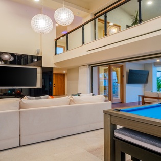 Spacious living area
