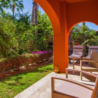 Outdoor seating