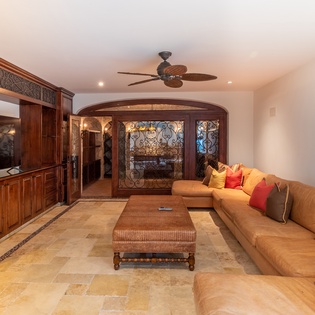 Spacious living area