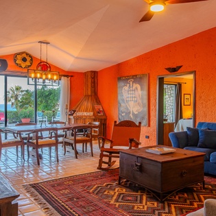 Spacious living area