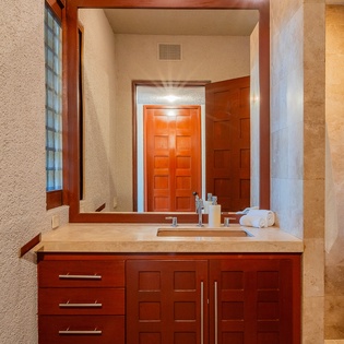 En suite bathroom