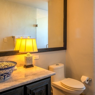 En suite bathroom