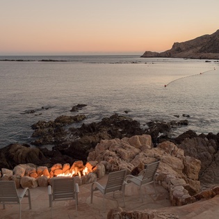 Ocean fire pit