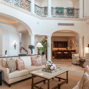 Spacious living area