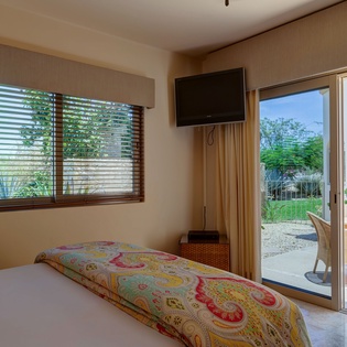 Bedroom suite with outdoor access