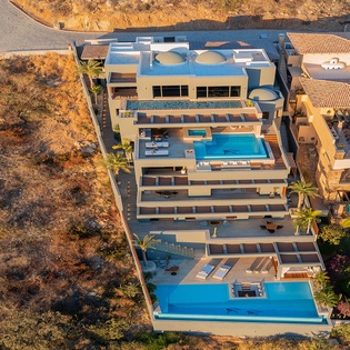 Bird's eye view of exterior