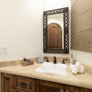 En suite bathroom