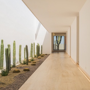 Gorgeous architectural hallway