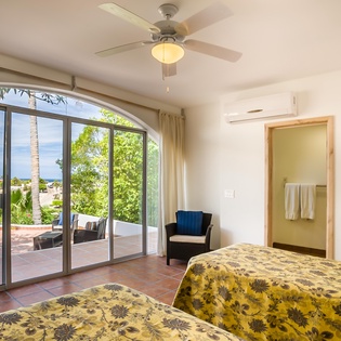 2 Bed suite with patio access