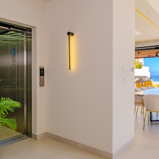 En villa elevator