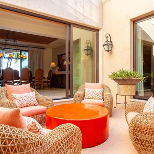 Outdoor seating