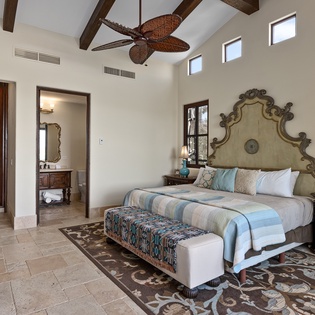 Bedroom suite with terrace access