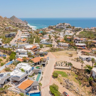 Aerial view of Cabo San Lucas