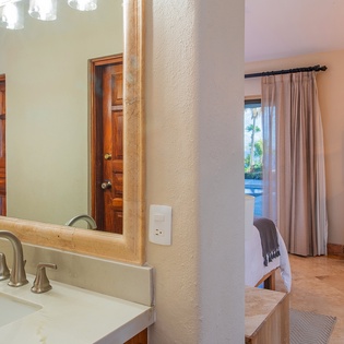 En suite bathroom