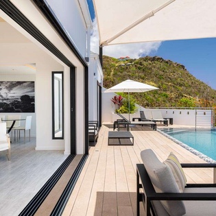Terrace at WV CIO, Grand Cul de Sac, St. Barthelemy