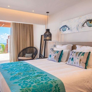 Bedroom at WV ZUL, Vitet, St. Barthelemy