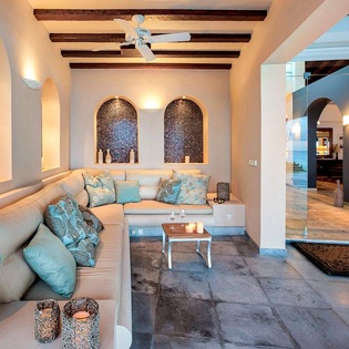 Living Room at PIE CDP, Beach Side/Baie Longue, St. Martin