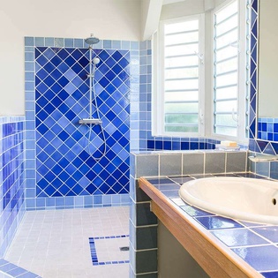Bathroom at PIE OCE, Hillside/Terres Basses, St. Martin
