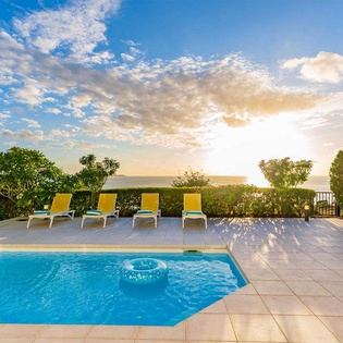 Villa Pool at PIE BLS, Happy Bay, St. Martin