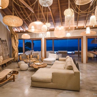 Living Room at WV IXF, St. Jean, St. Barthelemy