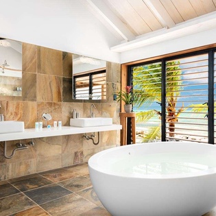 Bathroom at PL SLS, Thompson Cove, Turks & Caicos