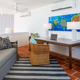 Living Room at AL AL1, Shoal Bay West, Anguilla