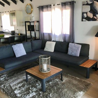 Living Room at WV VMG, Flamands Beach, St. Barthelemy