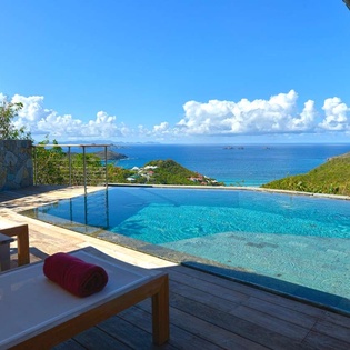 Villa Pool at WV MJS, Flamands, St. Barthelemy