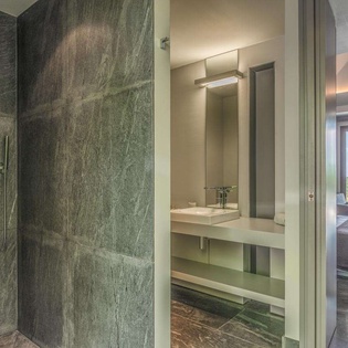 Bathroom at WV AVV, Vitet, St. Barthelemy