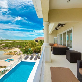Terrace at IE SCL, Chalk Sound/Taylors, Turks & Caicos