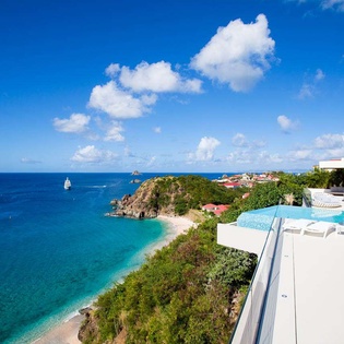 The view from WV VIT, Lurin, St. Barthelemy