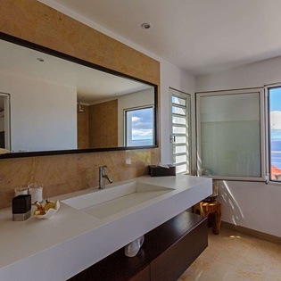 Bathroom at WV GDF, Colombier, St. Barthelemy