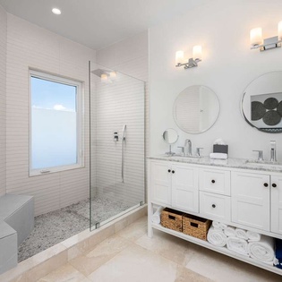 Bathroom at TC EMA, Turtle Tail, Turks & Caicos