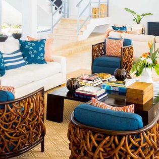 Living Room at AXA CHM, Blowing Point, Anguilla