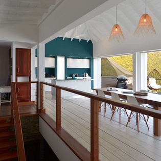 Interior of WV FLA, Flamands, St. Barthelemy