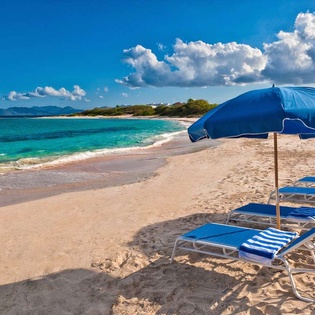 Beach at AXA ZEN, Sandy Hill, Anguilla
