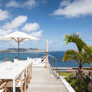 The view from WV CAA, Pointe Milou, St. Barthelemy