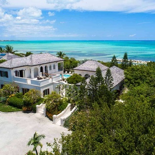 Aerial photo of IE BAR, Thompson Cove, Turks & Caicos