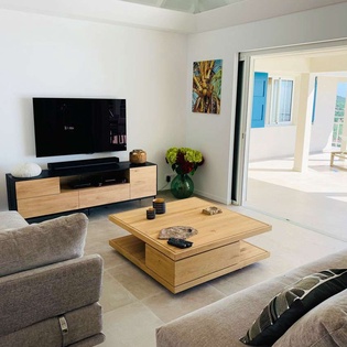 Living Room at WV WSH, Colombier, St. Barthelemy